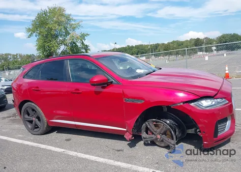 2017 Jaguar F-Pace S z USA, uszkodzony, nr VIN SADCM2BV6HA079173